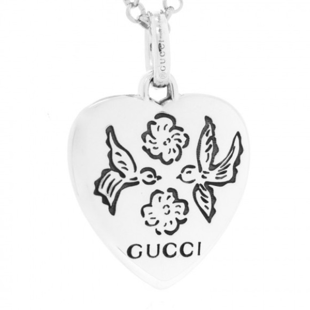 Gucci Blind For Love Heart Pendant Charm